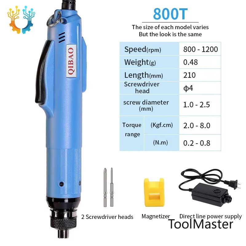 Power Tools Workshop - 【2026】800T ไขควงไฟฟ้าอัตโนมัติ สว่านมือ เครื่องมือไฟฟ้า ไขควงไฟฟ้า ความแม่นยำระดับอุตสาหกรรม