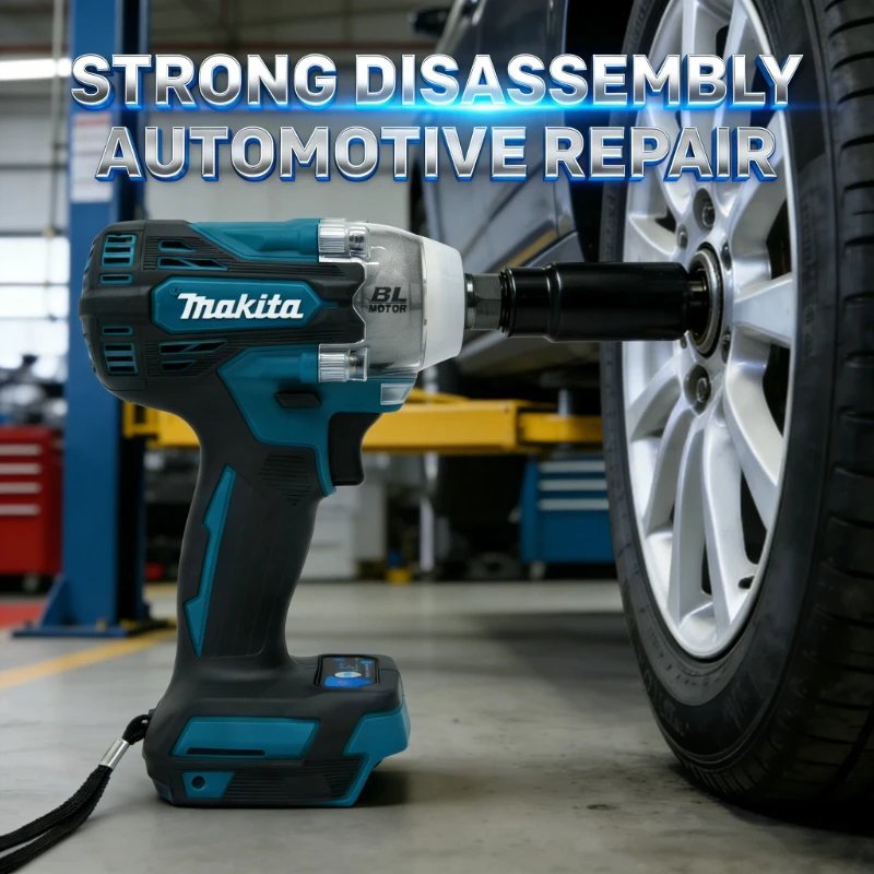 Power Tools Cordless - เครื่องมือถอดล้อรถยนต์แบบไร้สาย Makita DTW300Z 18V ลิเธียมไอออน, เครื่องมือไฟฟ้าสำหรับมืออาชีพ,