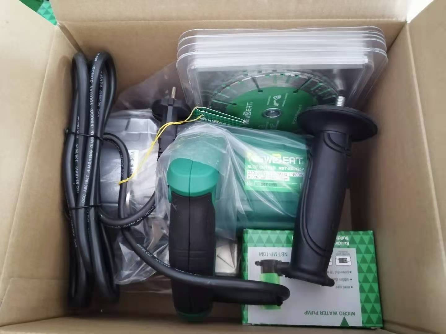 Power Tools Manufacturers In China - ผู้ผลิตจีน OEM เครื่องมือไฟฟ้าคุณภาพดี เครื่องตัดร่องไฟฟ้า 125 มม.