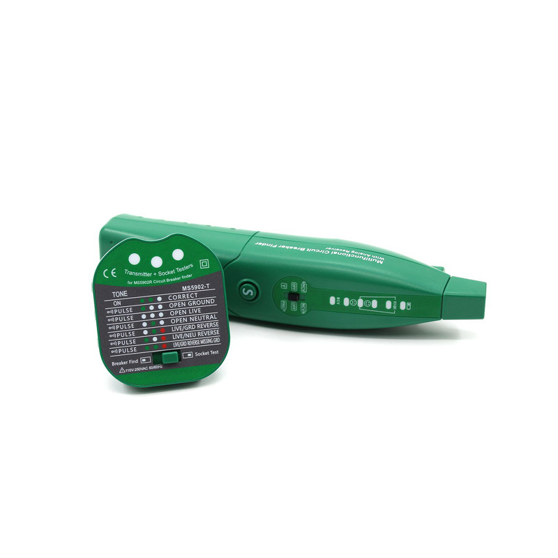 Power Tools Uk Review - MS5902 อัตโนมัติมัลติฟังก์ชั่น Circuit Breaker Finder ฟิวส์เครื่องทดสอบซ็อกเก็ตแบบอะนาล็อกตัวรับสัญญาณและไฟฉาย