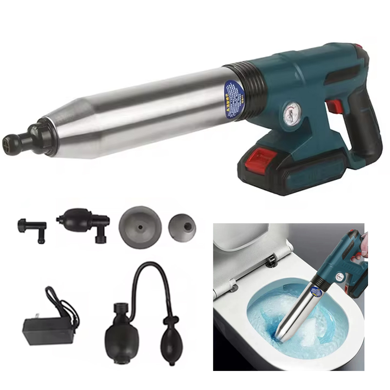 Power Tools Plumbing - เครื่องขุดลอกท่อไฟฟ้าแรงดันสูงเครื่องขุดลอกท่อระบายน้ำแบตเตอรี่ลิเธียมแบบชาร์จไฟได้