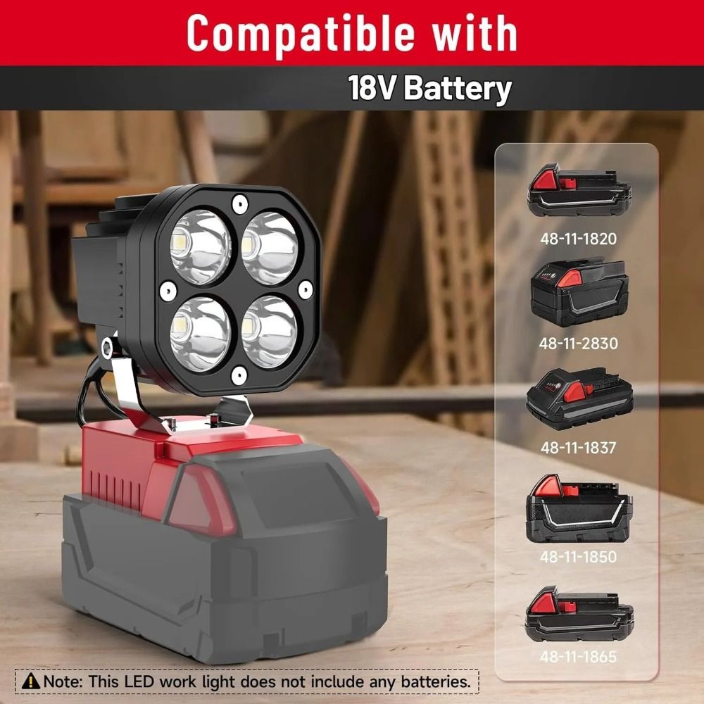 ไฟส่องสว่างสำหรับงานก่อสร้าง 6 - Power Tools For Construction บทวิจารณ์และราคา