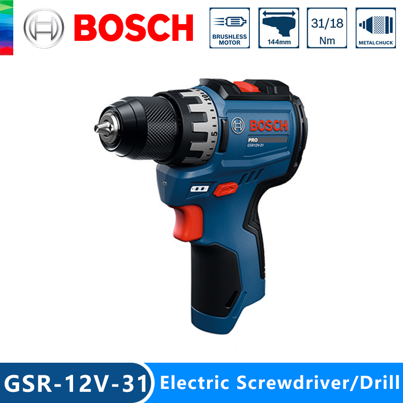 BOSCH GSR 12V-31 ไขควงไฟฟ้าไร้ - Power Tools Cordless บทวิจารณ์และราคา