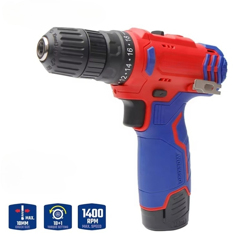 สว่านไร้สาย 12V 10 มม. เครื่อง - Power Tools Cordless บทวิจารณ์และราคา
