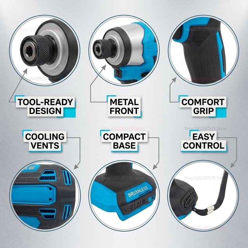 เครื่องมือไฟฟ้าไร้สายแบบไร้แปร - Power Tools For Construction บทวิจารณ์และราคา