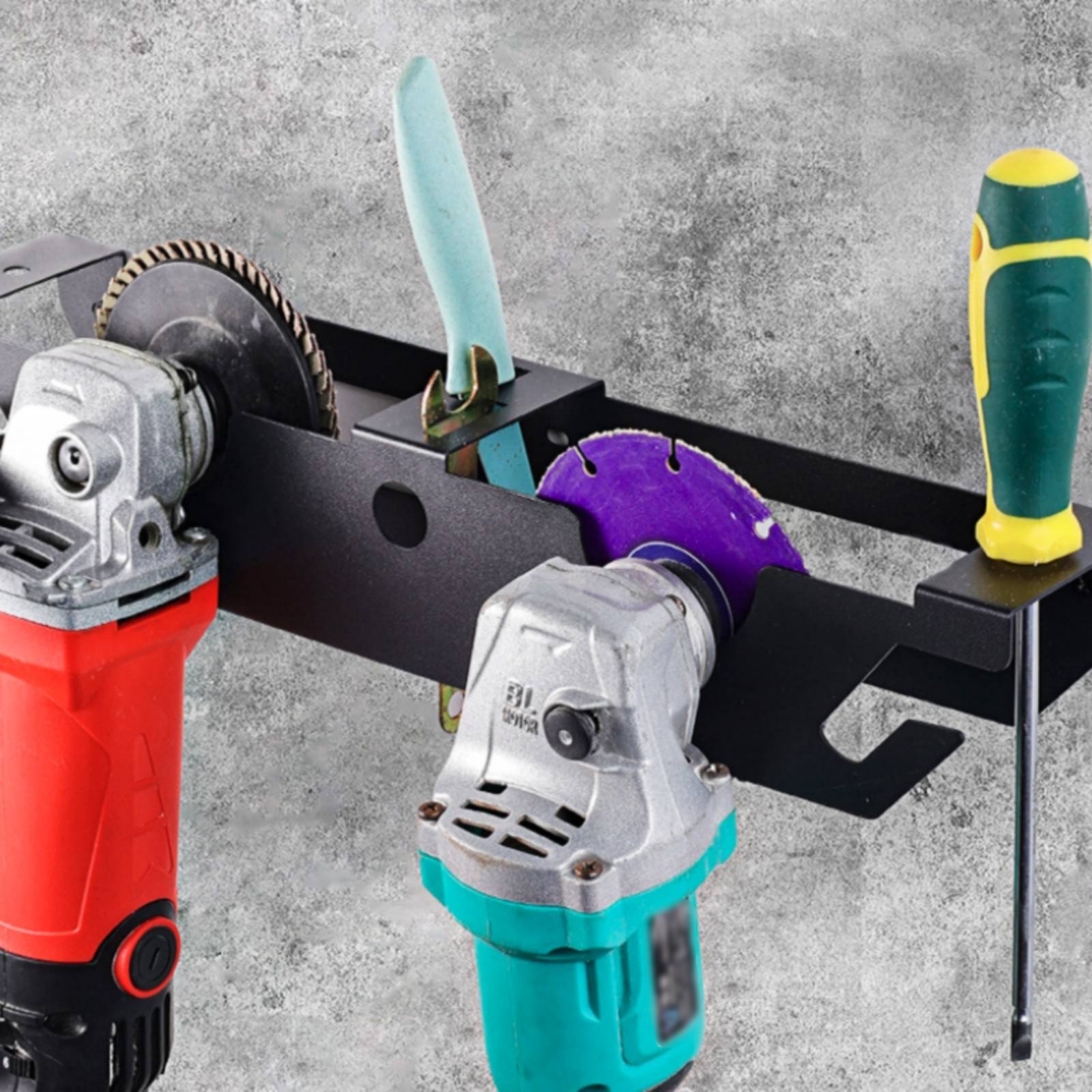 ชั้นวางเครื่องเจียร 4 ช่อง แบบ - Power Tools Workshop บทวิจารณ์และราคา