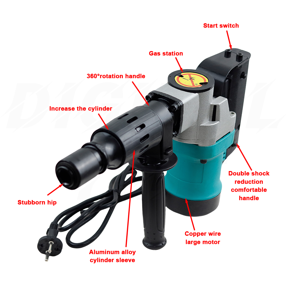 สว่านกระแทกไฟฟ้ากำลังสูง 1200  - Power Tools For Construction บทวิจารณ์และราคา
