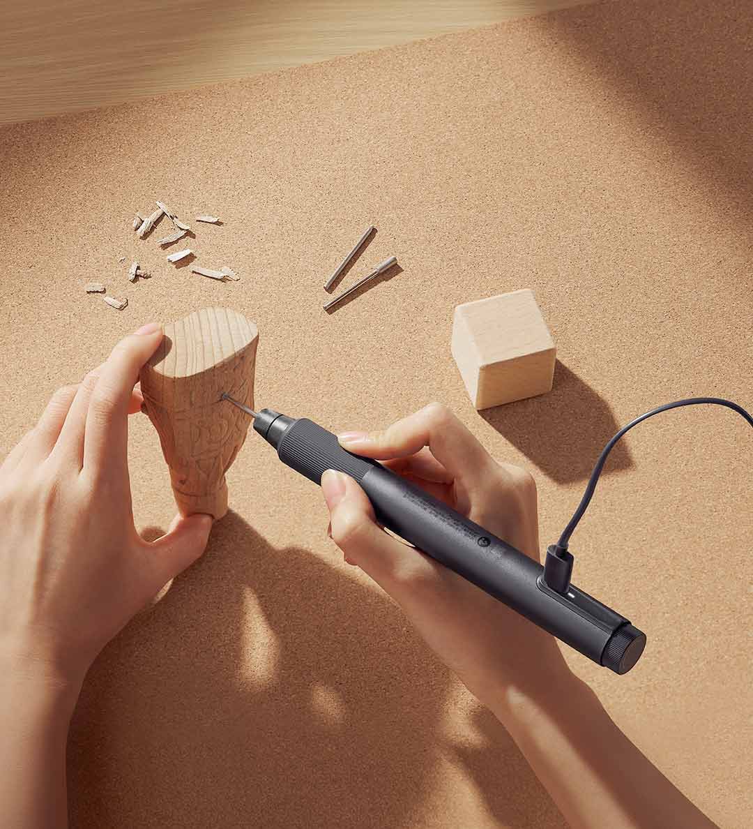 ปากกาเจียรไฟฟ้า MIJIA 22000 รอ - Power Tools Workshop บทวิจารณ์และราคา