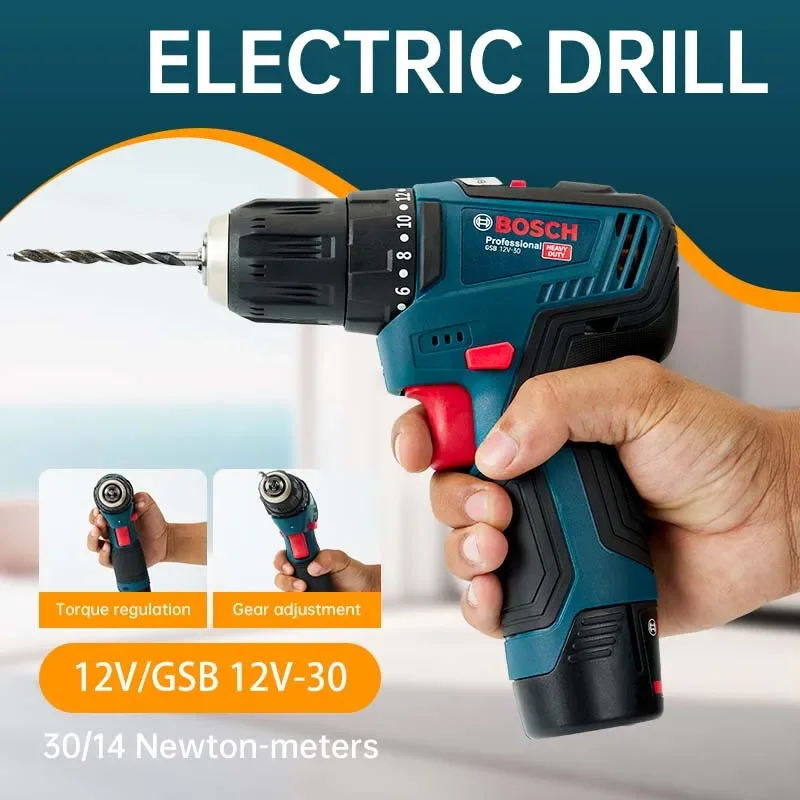 Bosch-GSB 12V-30 สว่านไฟฟ้าแบบ - Power Tools Cordless บทวิจารณ์และราคา