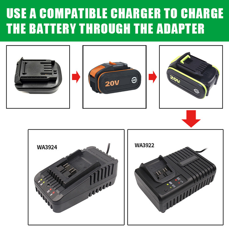 ตัวแปลงแบตเตอรี่ Converter สำห - Power Tools Orange บทวิจารณ์และราคา