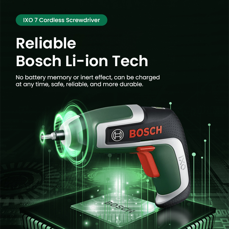 ไขควงไฟฟ้าไร้สาย Bosch IXO7 แบ - Power Tools Cordless บทวิจารณ์และราคา