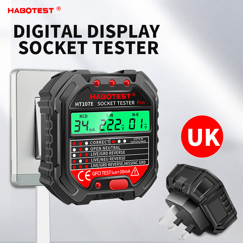 HABOTEST HT107 Pro เครื่องทดสอ - Power Tools Uk Review บทวิจารณ์และราคา
