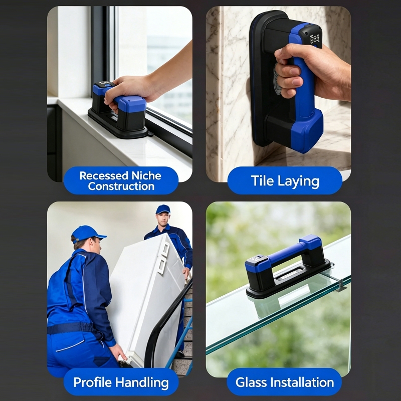 ถ้วยดูดสุญญากาศไฟฟ้าแบบแถบแคบ  - Power Tools For Construction บทวิจารณ์และราคา