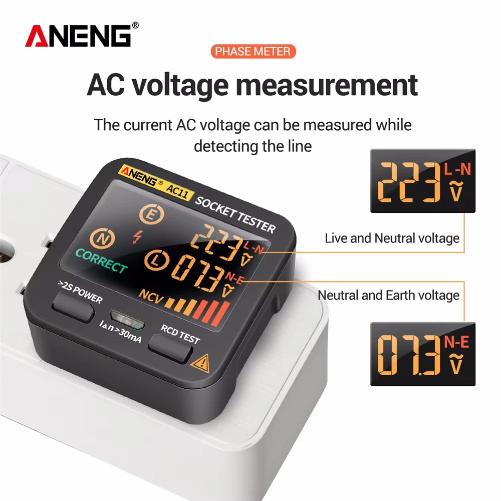 ANENG AC11 สมาร์ทดิจิตอลเครื่อ - Power Tools Uk Review บทวิจารณ์และราคา