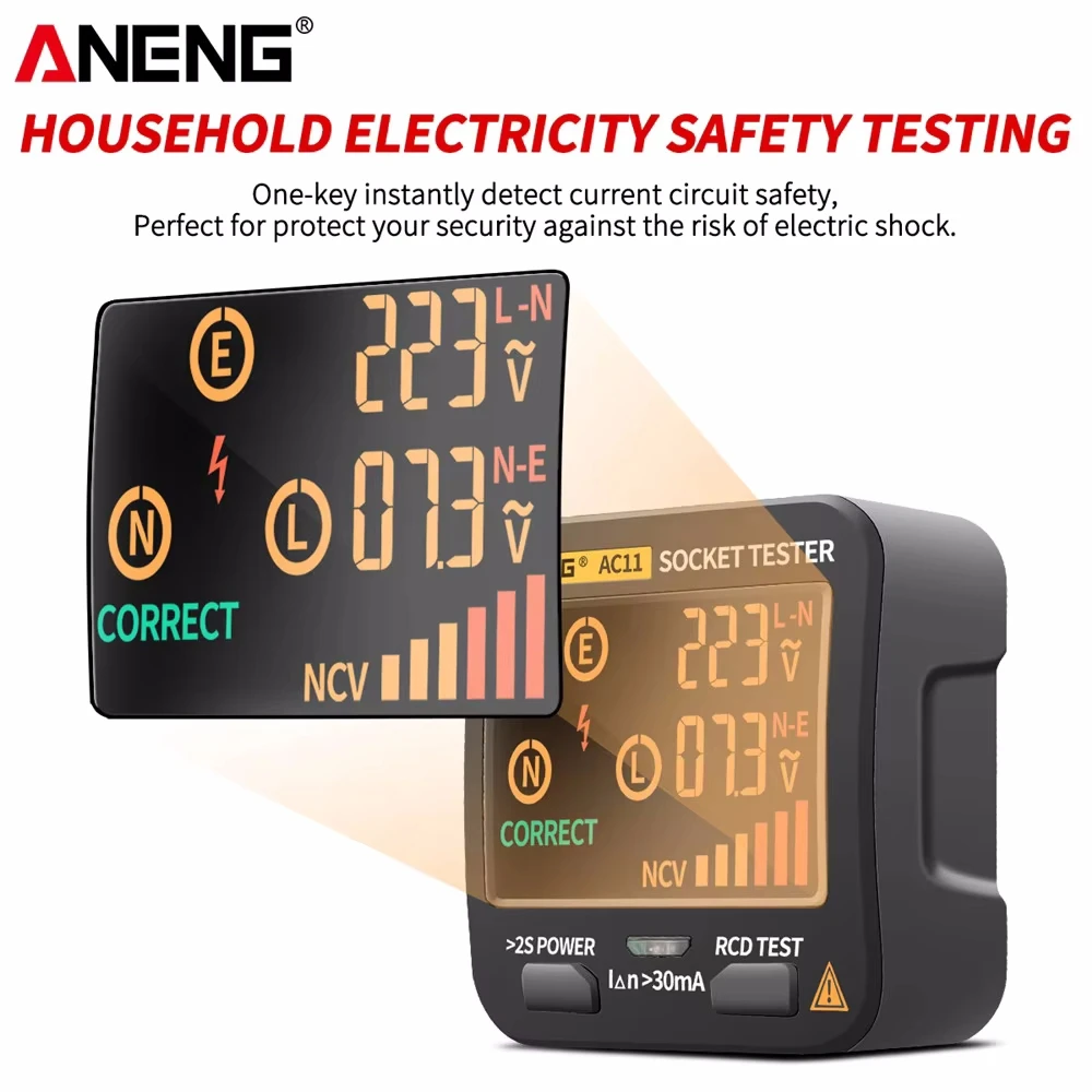 ANENG AC11 สมาร์ทดิจิตอลเครื่อ - Power Tools Uk Review บทวิจารณ์และราคา