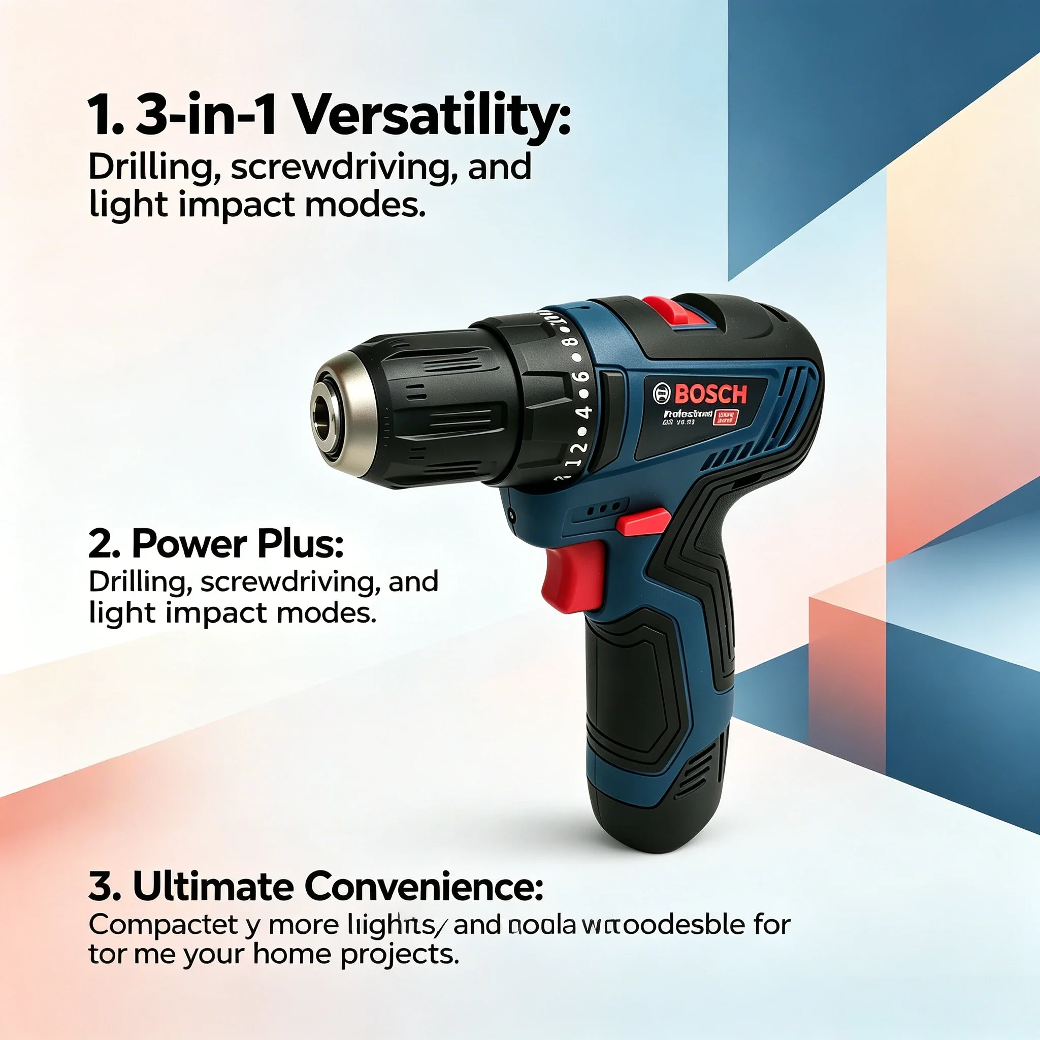 บ๊อช-GSB 12V-30 สว่านไฟฟ้าแบบม - Power Tools Cordless บทวิจารณ์และราคา