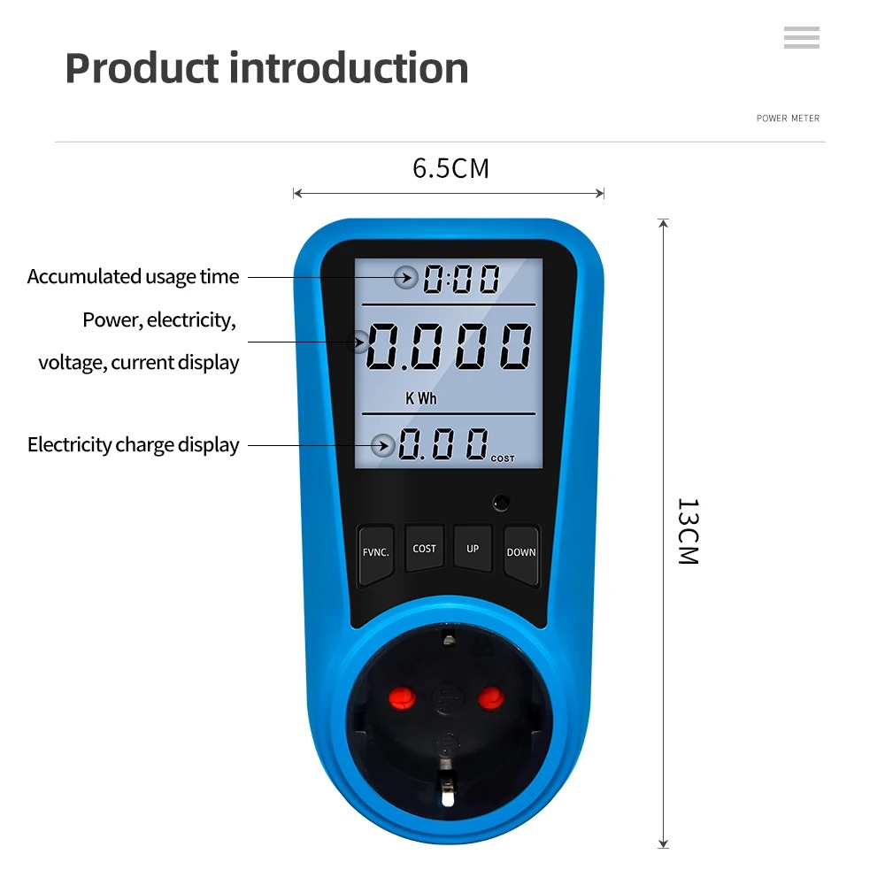 Digital Current Meter AC 230V  - Power Tools Uk Review บทวิจารณ์และราคา