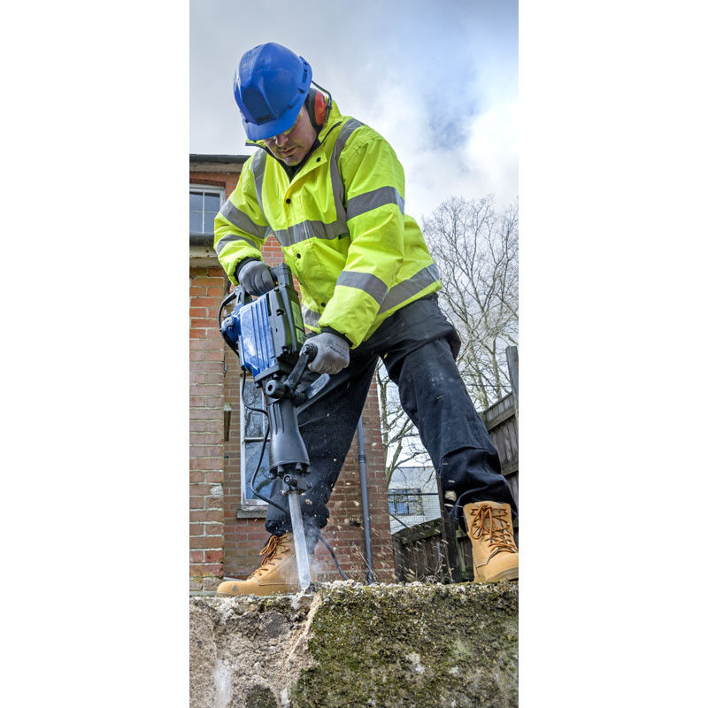 สว่านเจาะหินไฟฟ้าแบบแจ็คแฮมเมอ - Power Tools For Construction บทวิจารณ์และราคา