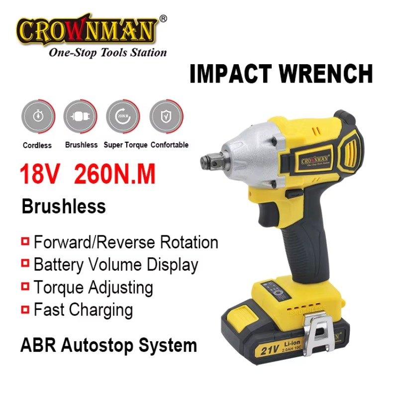 ประแจบลัชเลสไร้สาย แรงบิด 260- - Power Tools Cordless บทวิจารณ์และราคา