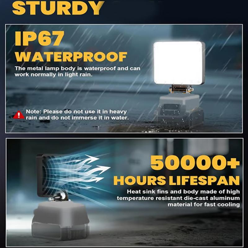 ไฟฉาย LED อเนกประสงค์ 21V สำหร - Power Tools For Construction บทวิจารณ์และราคา