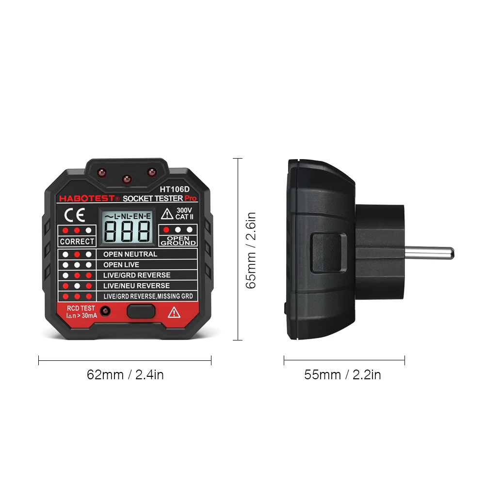 เครื่องทดสอบซ็อกเก็ตดิจิตอล HT - Power Tools Uk Review บทวิจารณ์และราคา