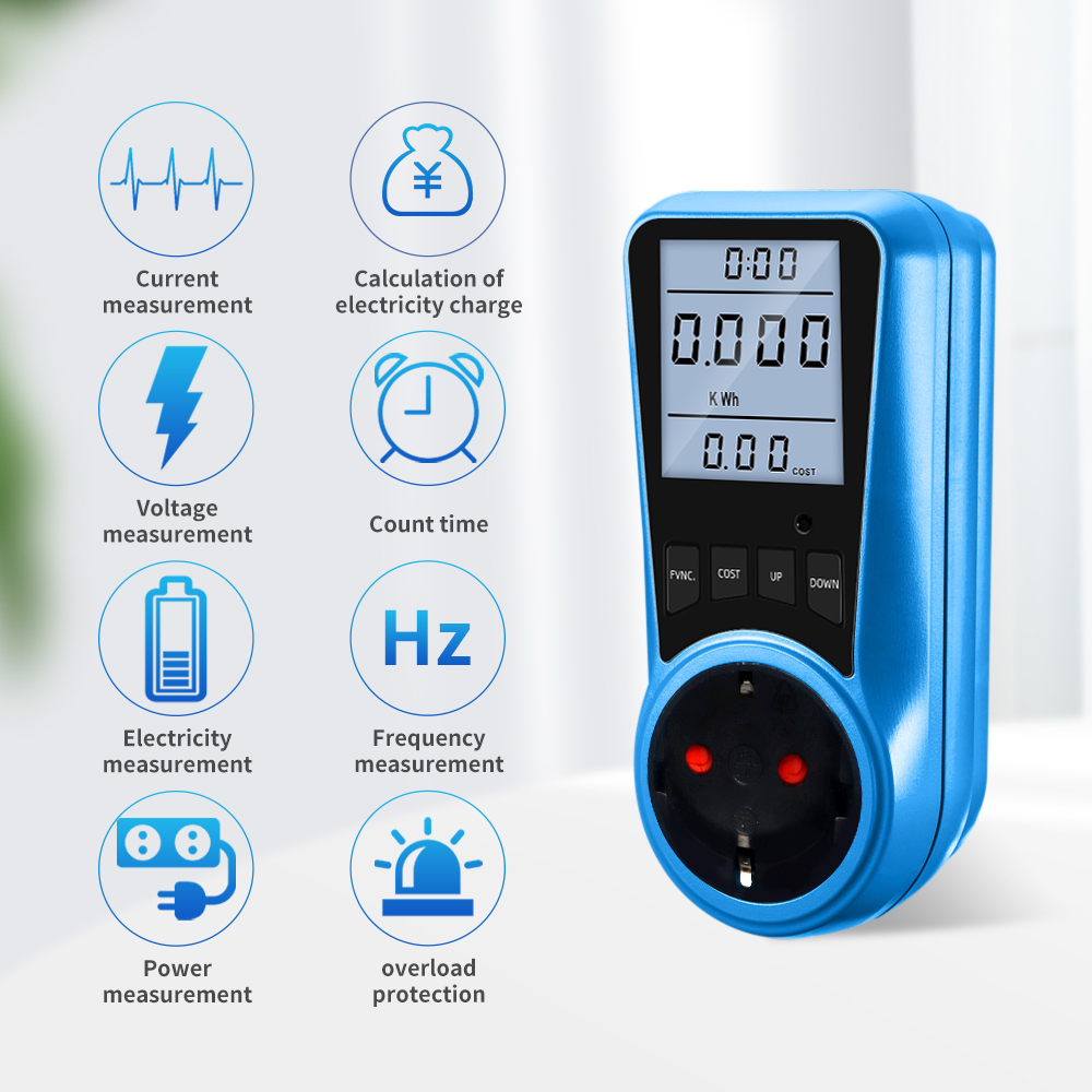 EU Plug Socket Digital Current - Power Tools Uk Review บทวิจารณ์และราคา